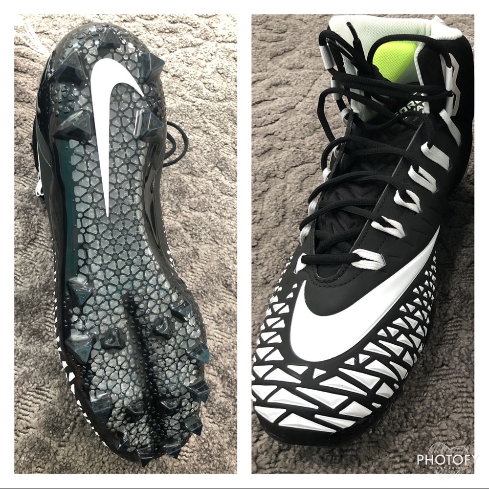 Mens Nike Force Savage PRO Football Cleats 10 Wide - Picture 8 of 8